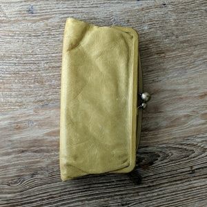Hobo mustard yellow clutch